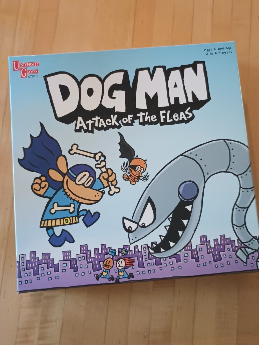 Dog Man Attack of the Fleas Board Game